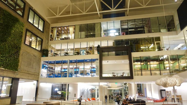 The Airbnb headquarters building in San Francisco