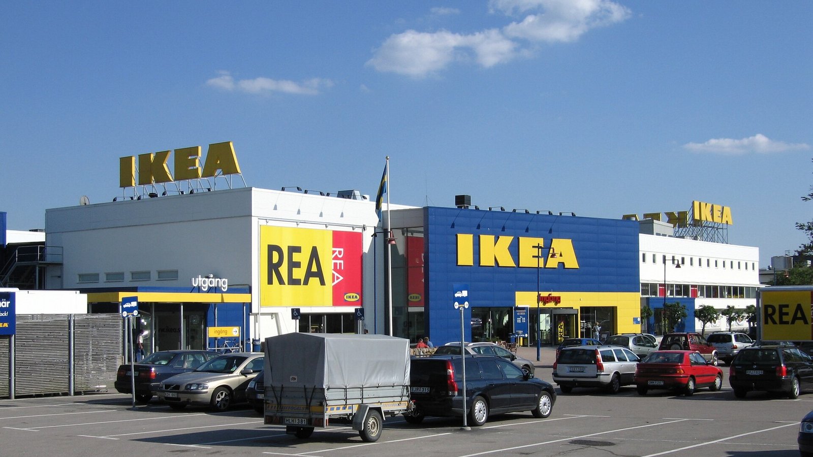The IKEA store in Älmhult, Sweden, where the first IKEA opened