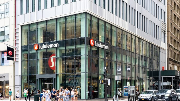 A Lululemon Athletica store
