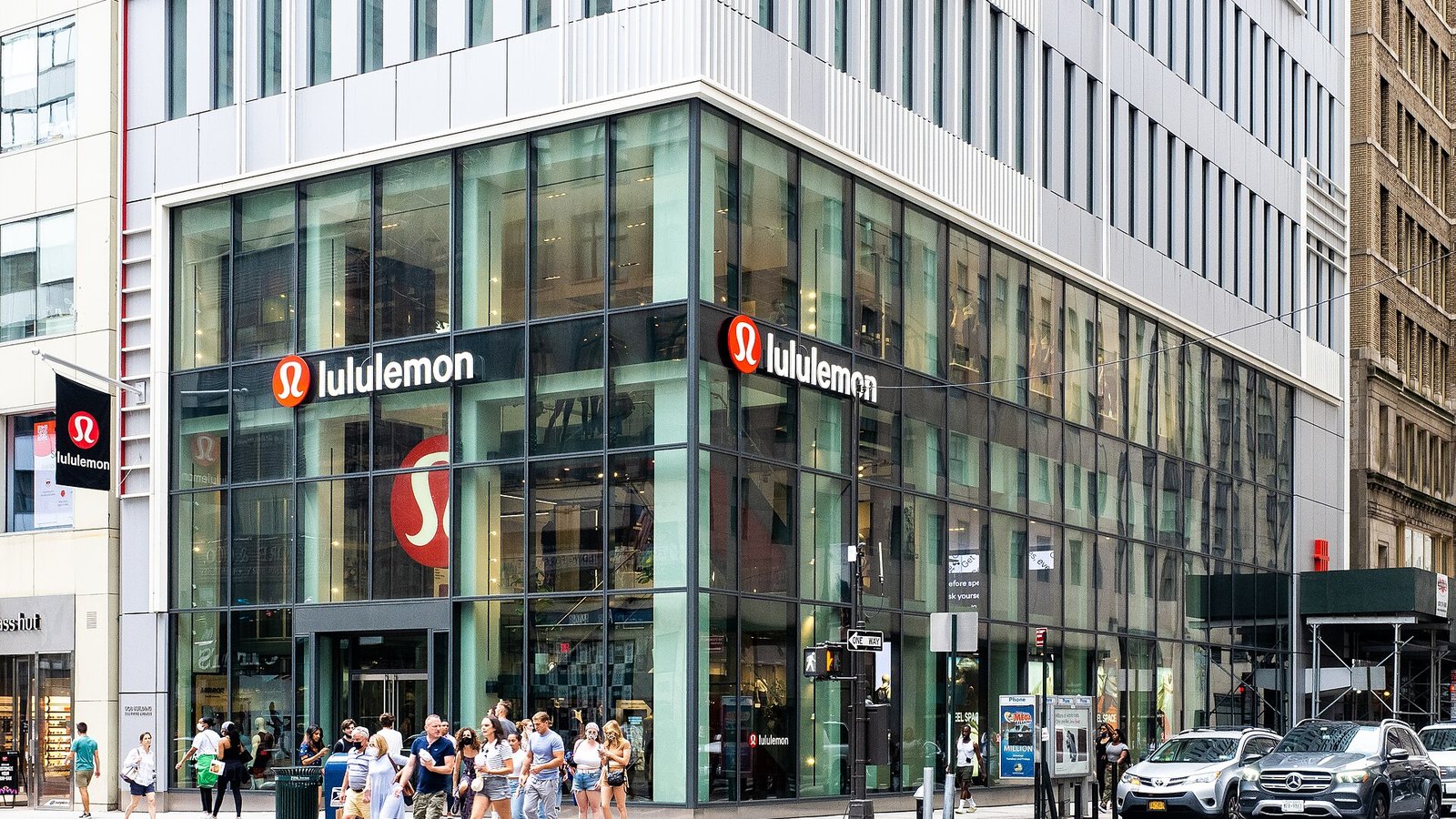 A Lululemon Athletica store
